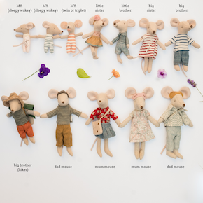 Maileg Size Guide for Furniture & Accessories