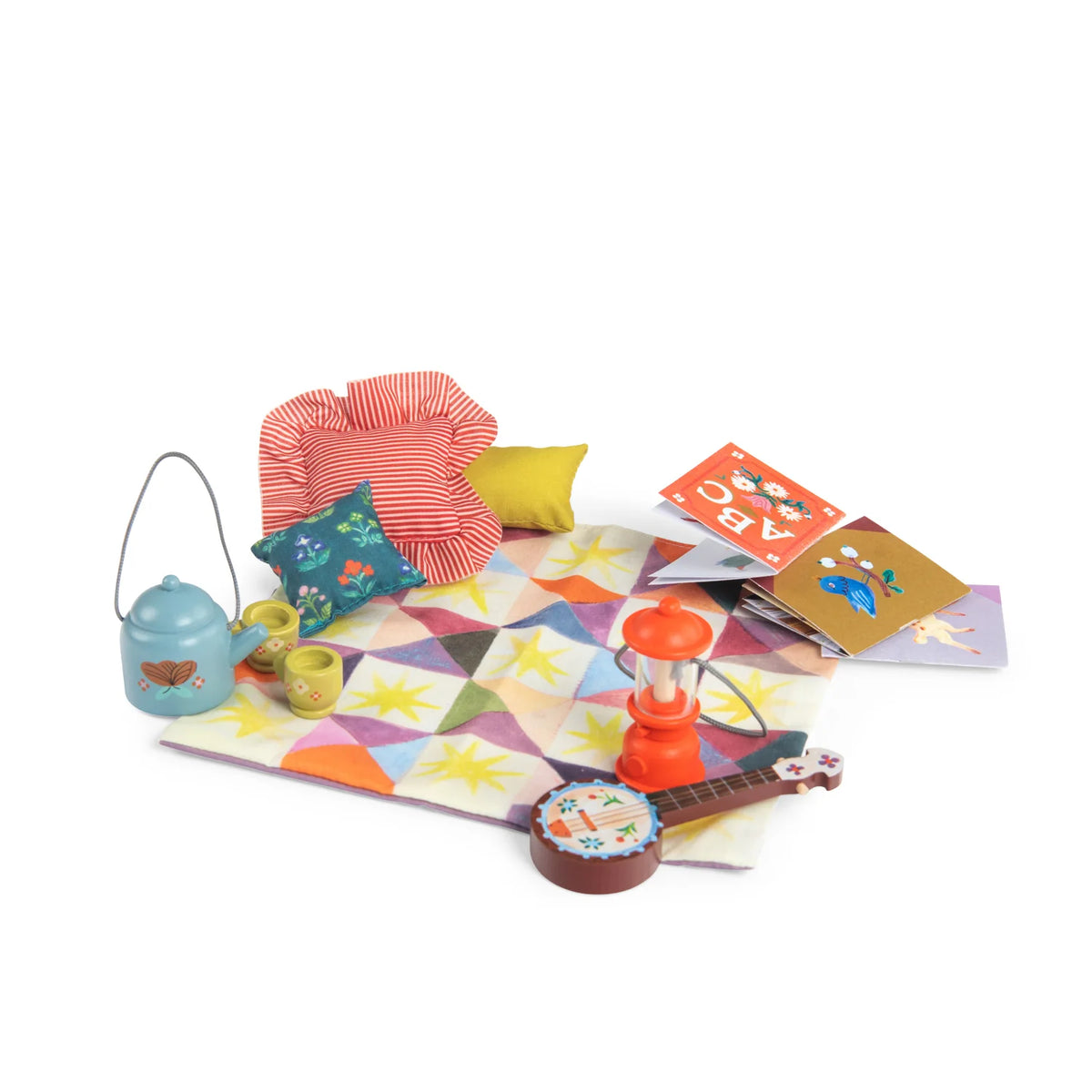 Moulin Roty Les Minouchkas - reading nook / fireside accessories