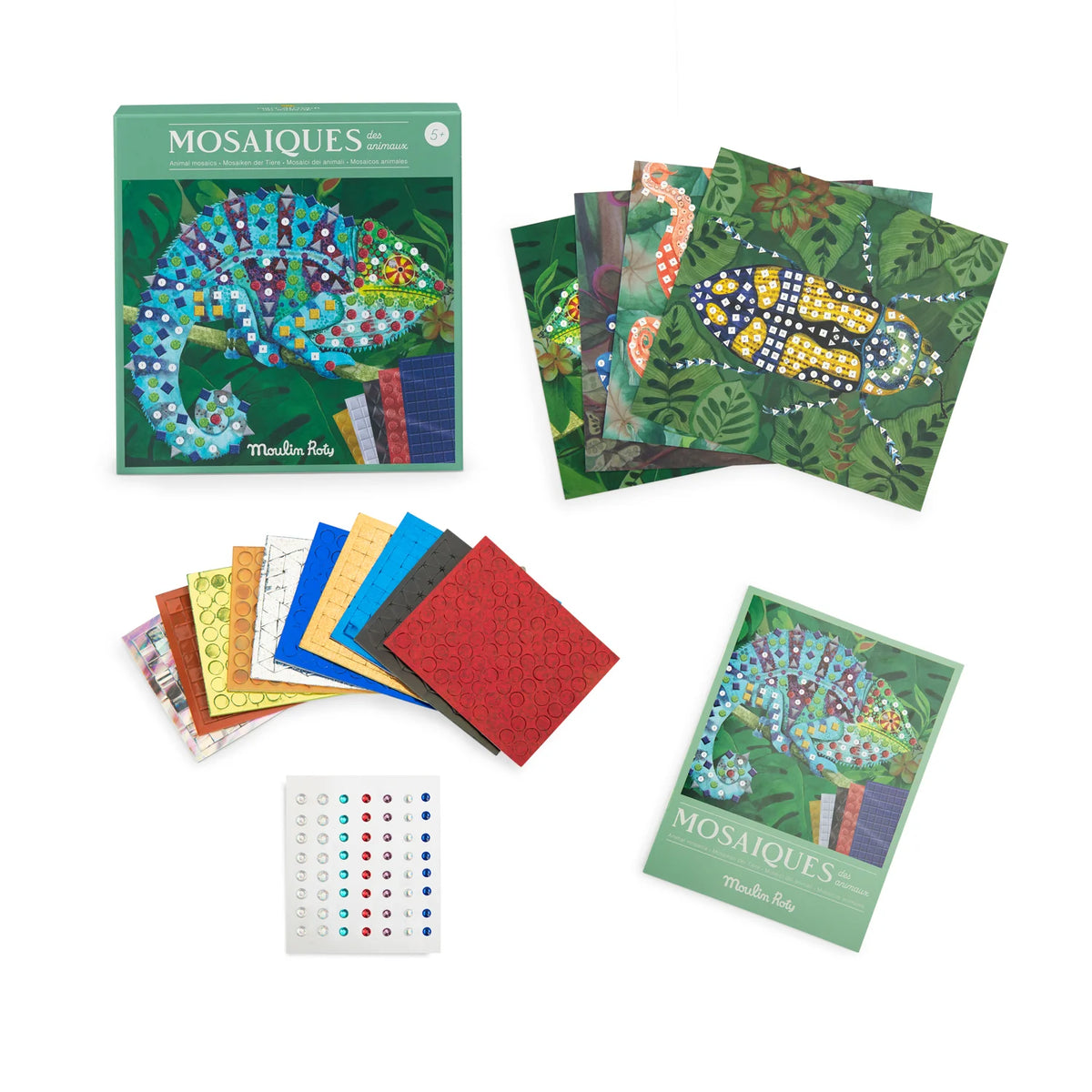 Moulin Roty Tout autour du monde - mosaic craft kit – Dilly Dally Kids