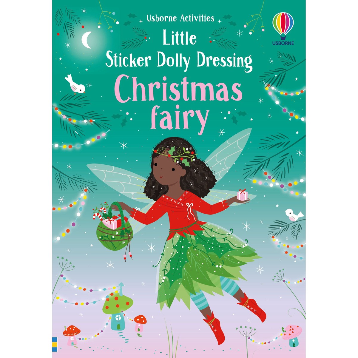 usborne christmas fairy sticker book