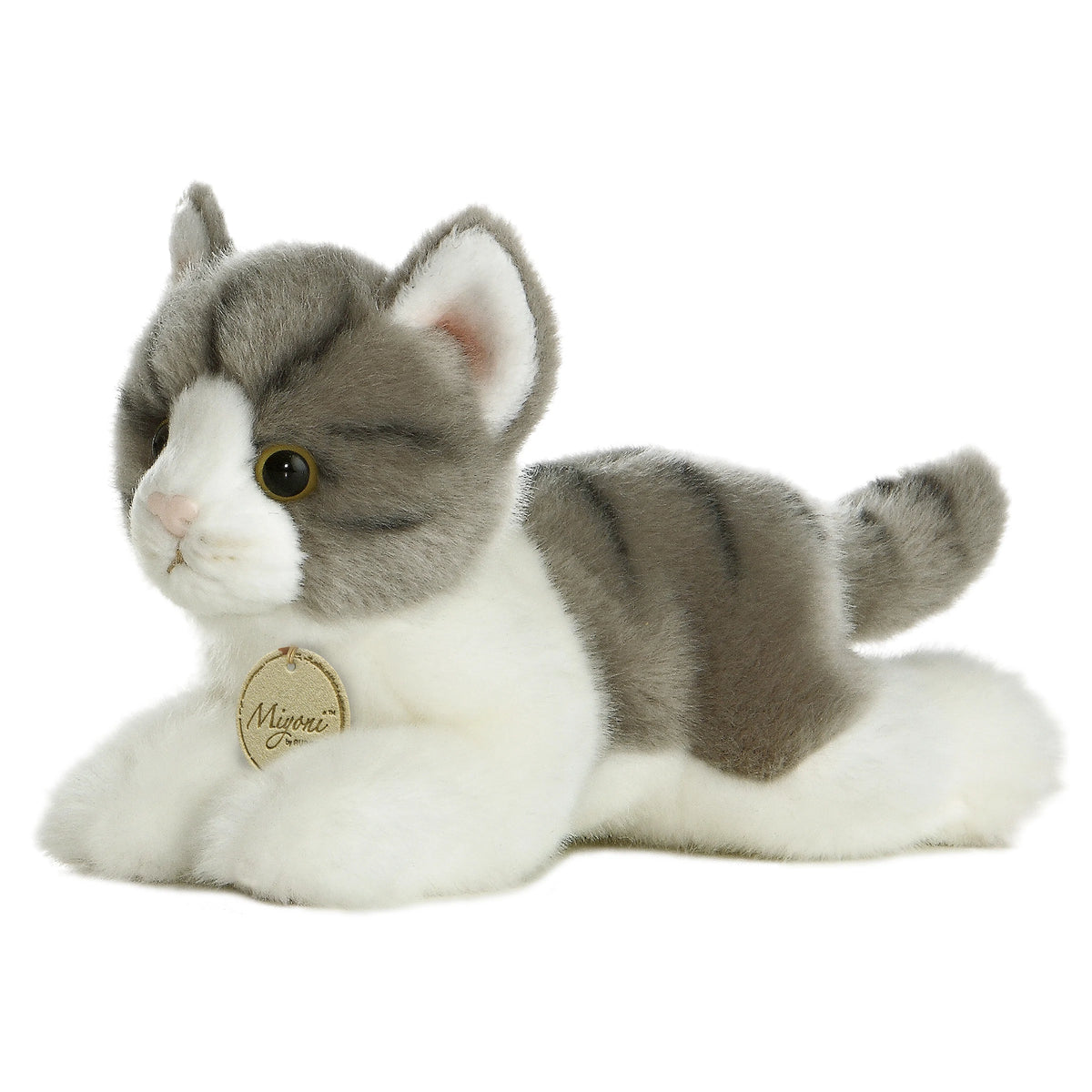 Grey cat soft toy shop