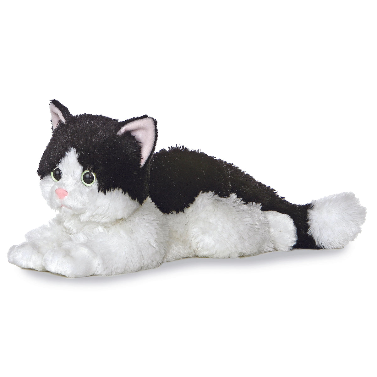 Aurora flopsie oreo black white cat – Dilly Dally Kids