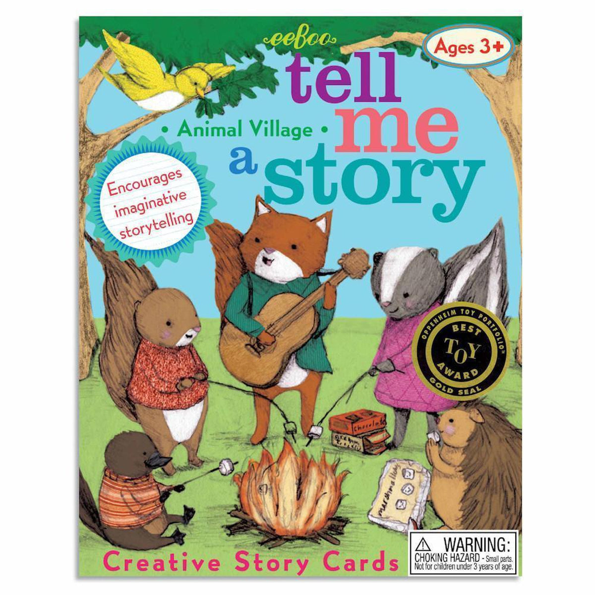 animal story-telling cards-games-eeBoo Toys & Gifts-Dilly Dally Kids