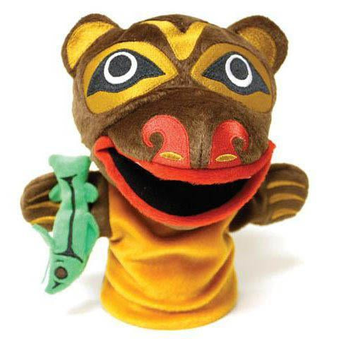 bear puppet-puppets-Raincoast-Dilly Dally Kids