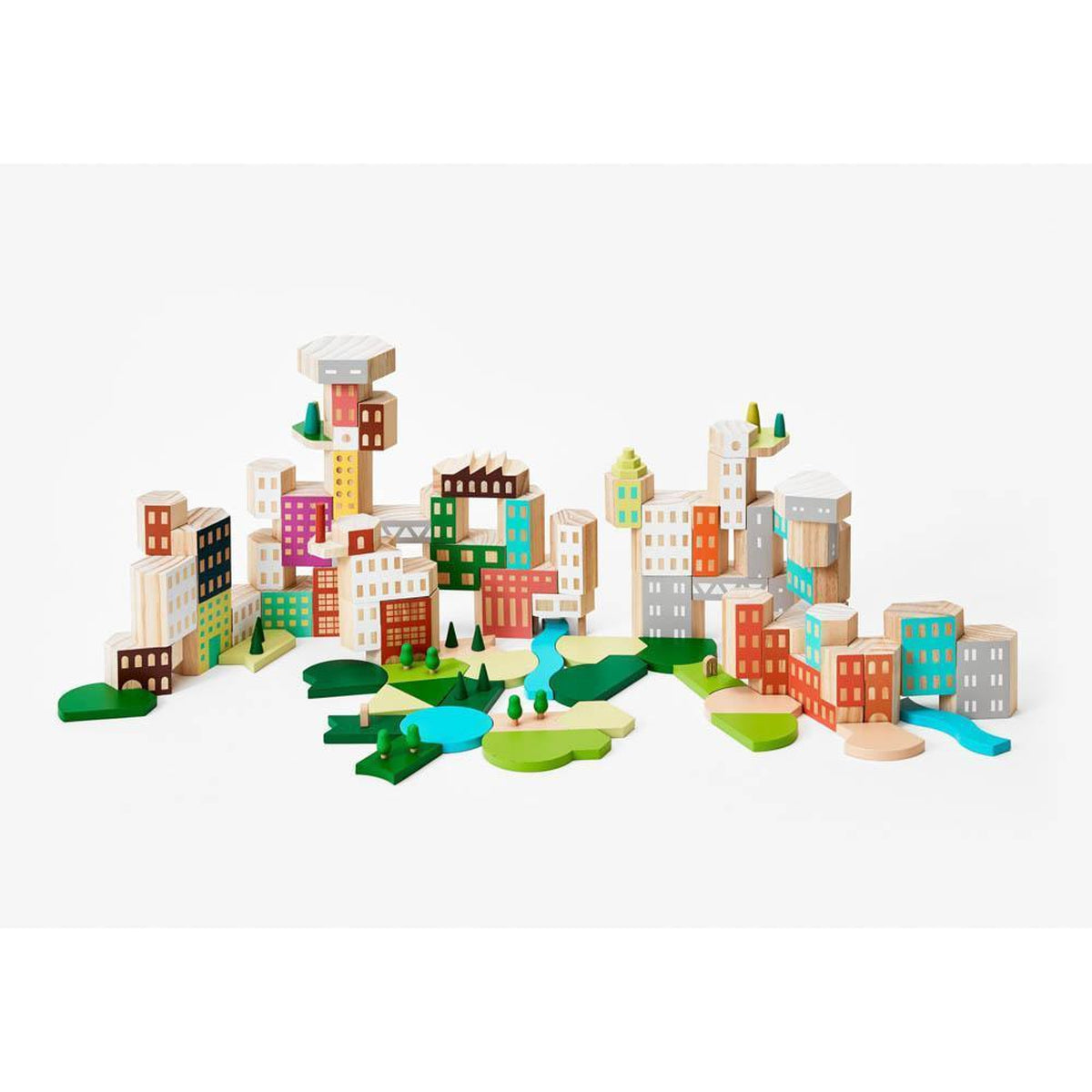 Blockitecture big city collector's set-blocks & building sets-Areaware-Dilly Dally Kids