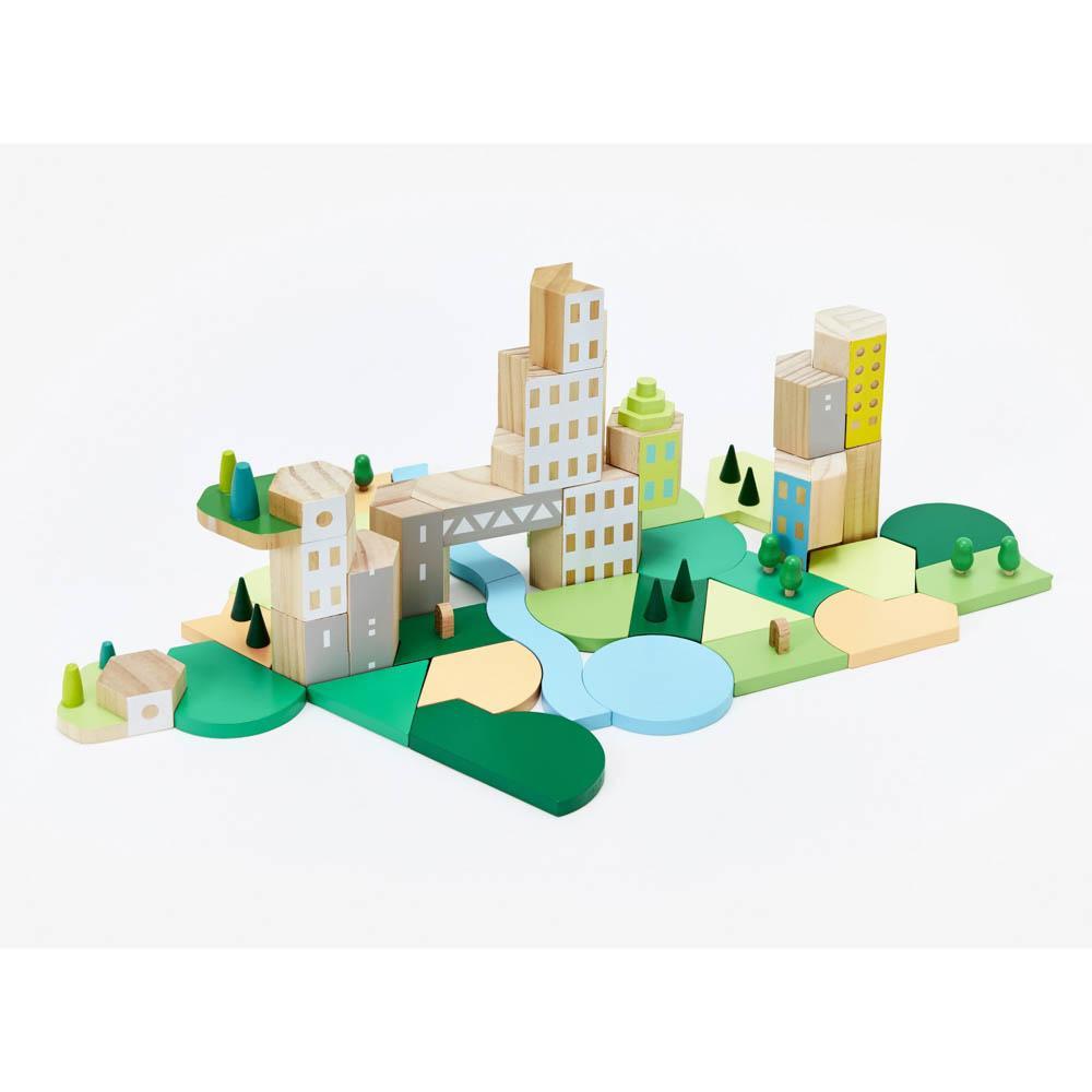 Blockitecture parkland classic set-blocks & building sets-Areaware-Dilly Dally Kids