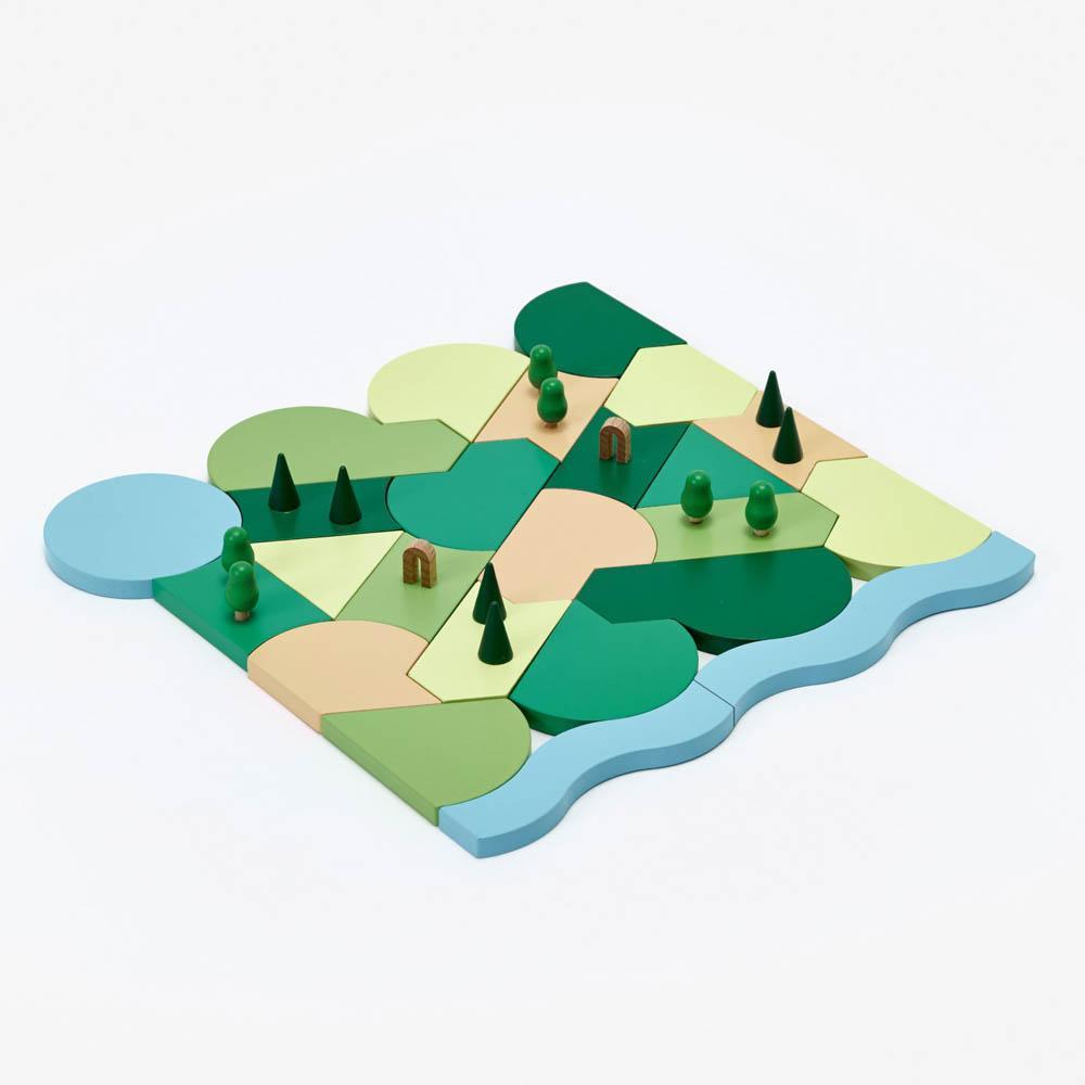 Blockitecture parkland classic set-blocks & building sets-Areaware-Dilly Dally Kids