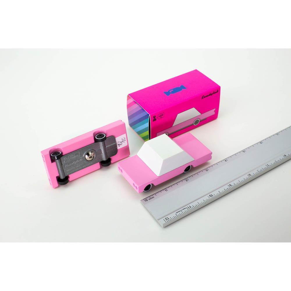 Candylab mini candycar pink sedan-cars, boats, planes & trains-Candylab Wooden Cars-Dilly Dally Kids