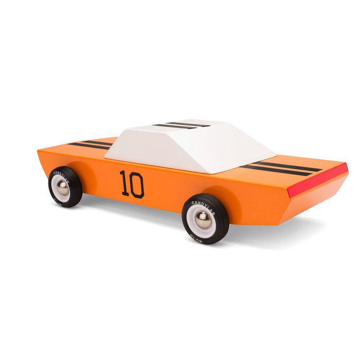 Candylab orange racer GT-10-cars, boats, planes & trains-Candylab Wooden Cars-Dilly Dally Kids