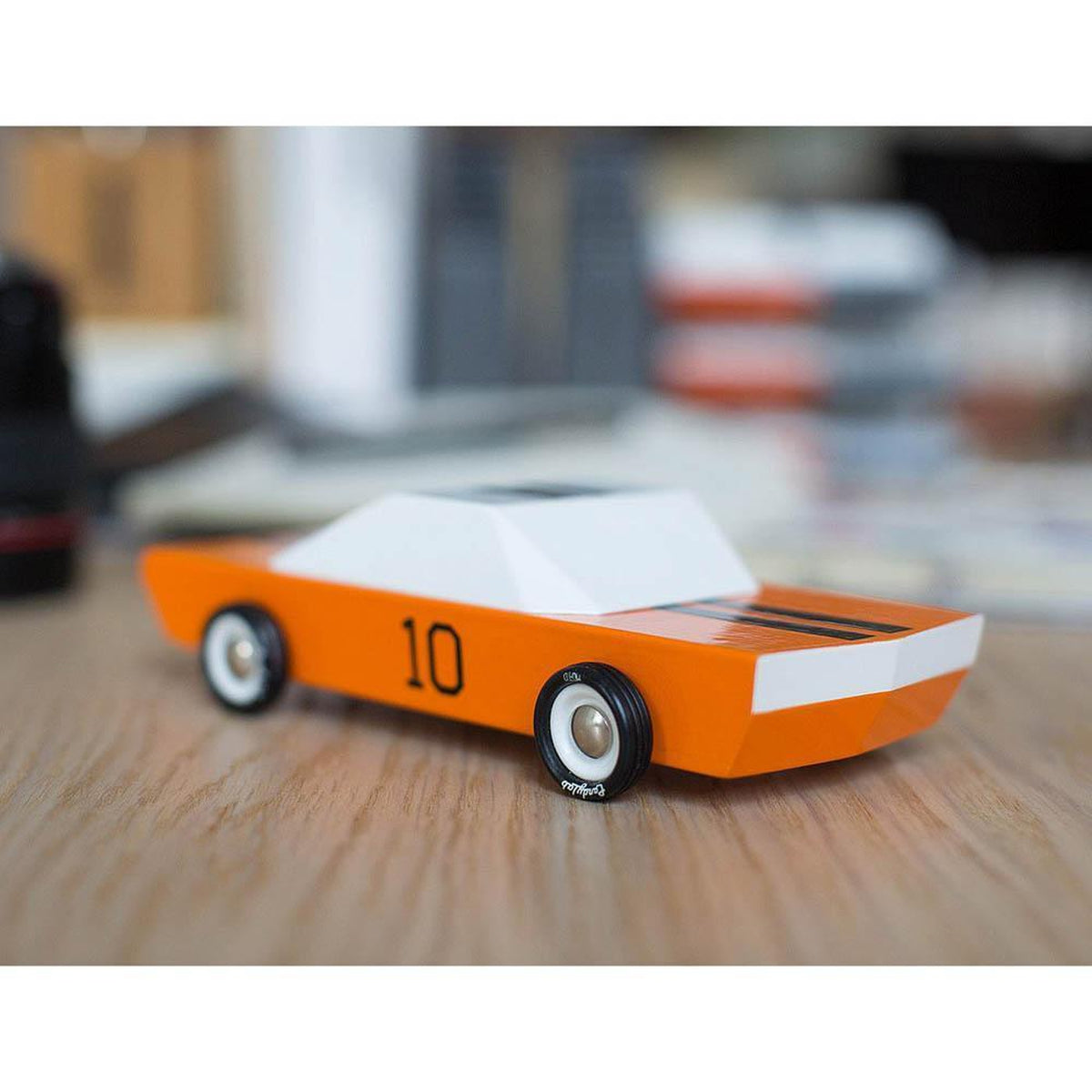 Candylab orange racer GT-10-cars, boats, planes & trains-Candylab Wooden Cars-Dilly Dally Kids