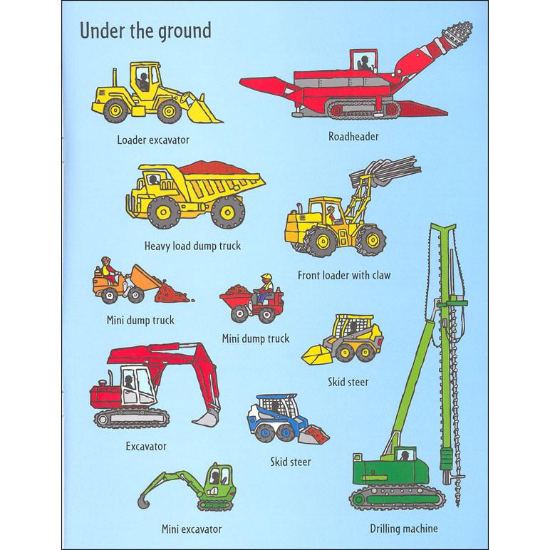 diggers sticker book-activity books-Harper Collins-Dilly Dally Kids