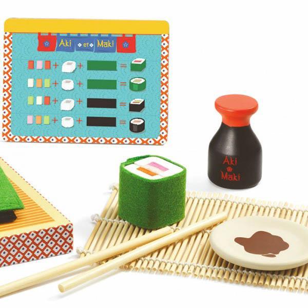 Djeco Aki et Maki sushi set-pretend play-Djeco-Dilly Dally Kids