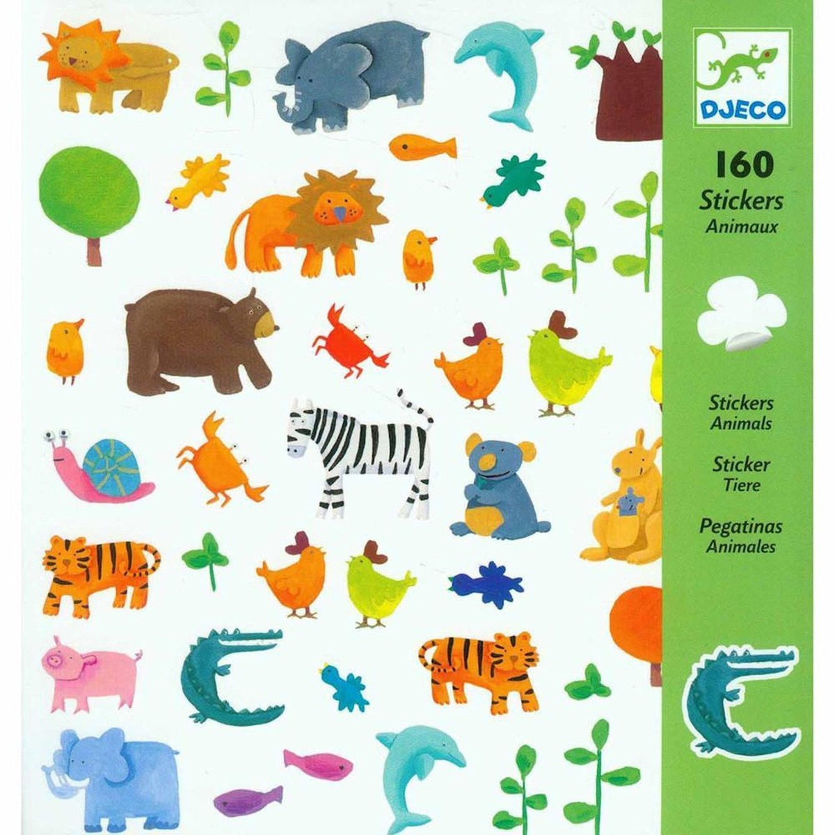 Djeco animals sticker pack-arts & crafts-Djeco-Dilly Dally Kids