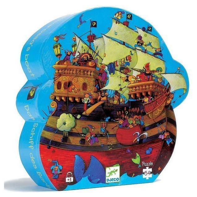 Djeco Barbarossa's boat 54 piece puzzle-puzzles-Djeco-Dilly Dally Kids