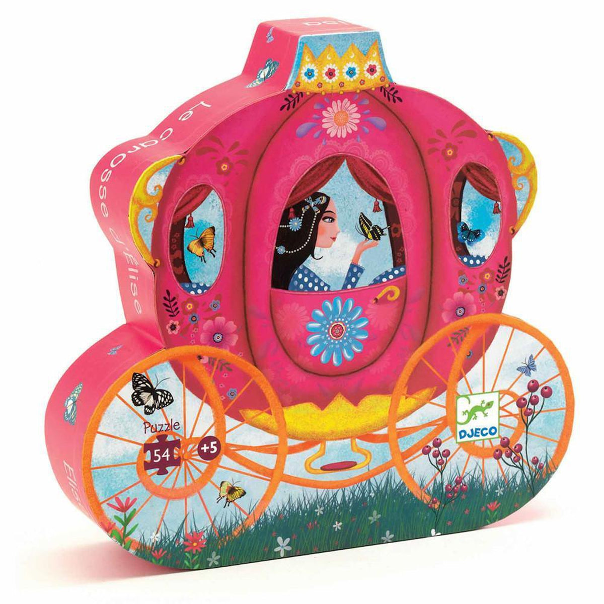Djeco Elise's 54 piece carriage puzzle-puzzles-Djeco-Dilly Dally Kids