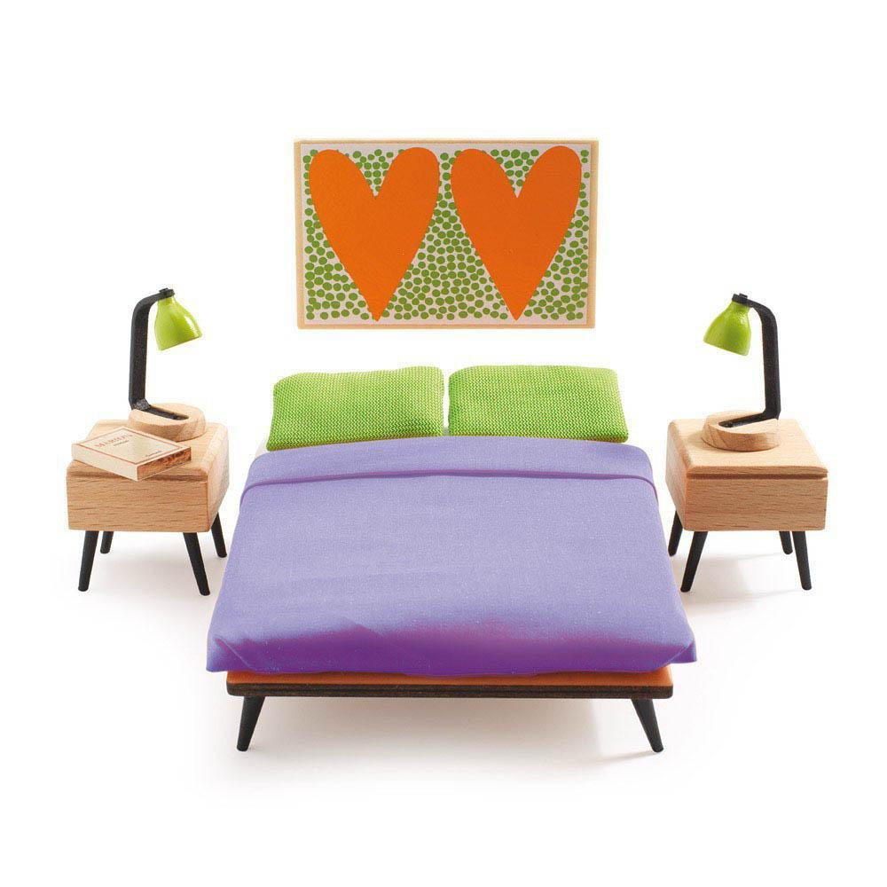 Djeco parents bedroom set-people, animals & lands-Djeco-Dilly Dally Kids