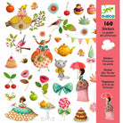 Djeco princess tea party sticker pack-arts & crafts-Djeco-Dilly Dally Kids
