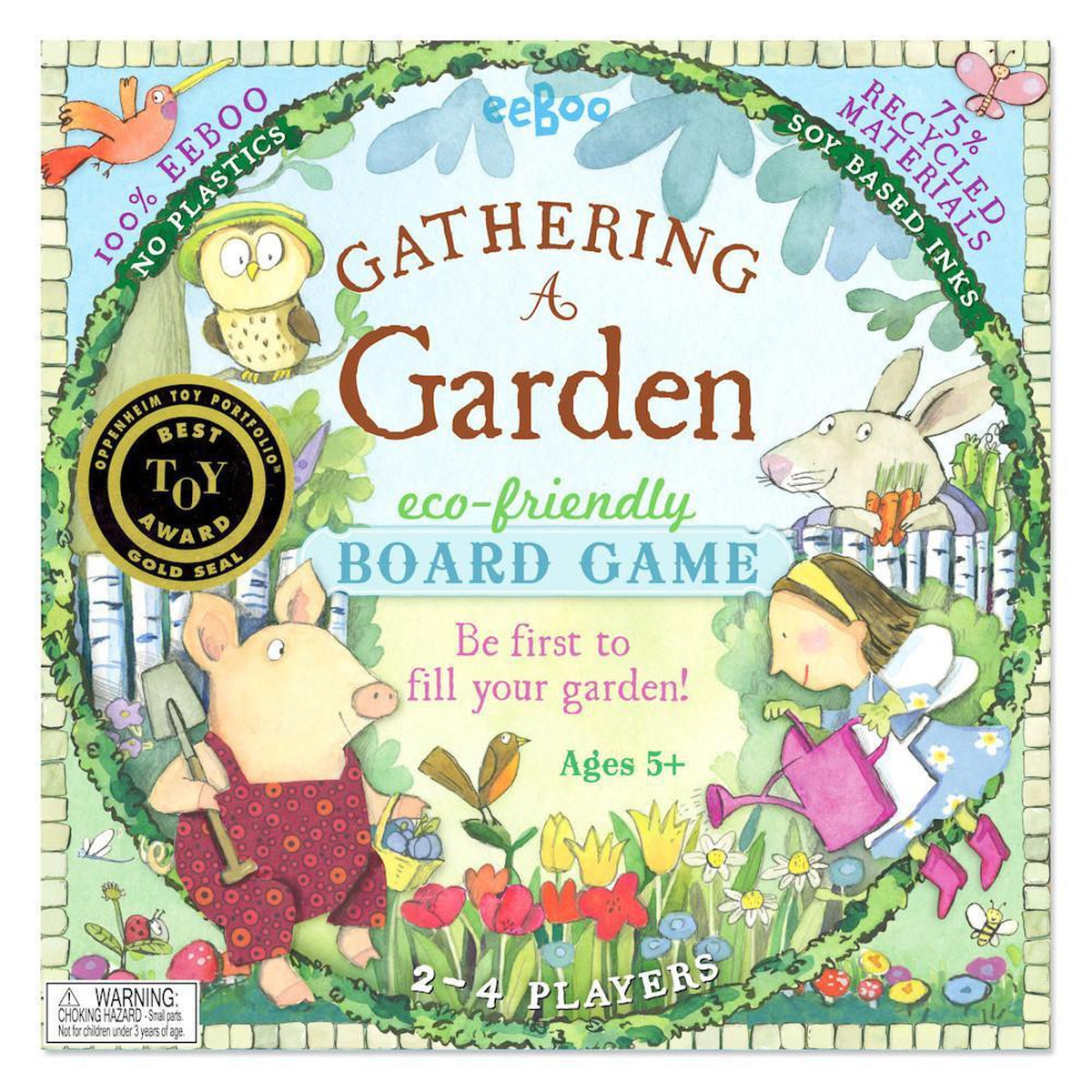 eeboo gathering a garden board game-games-eeBoo Toys & Gifts-Dilly Dally Kids