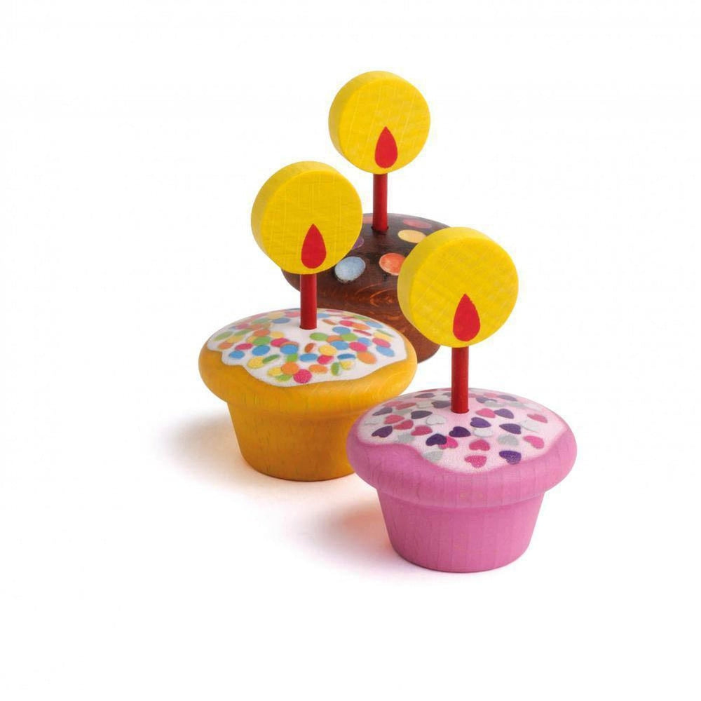Erzi Happy Birthday muffins-pretend play-Fire the Imagination-Dilly Dally Kids