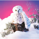 snowy owl puppet-puppets-Fire the Imagination-Dilly Dally Kids