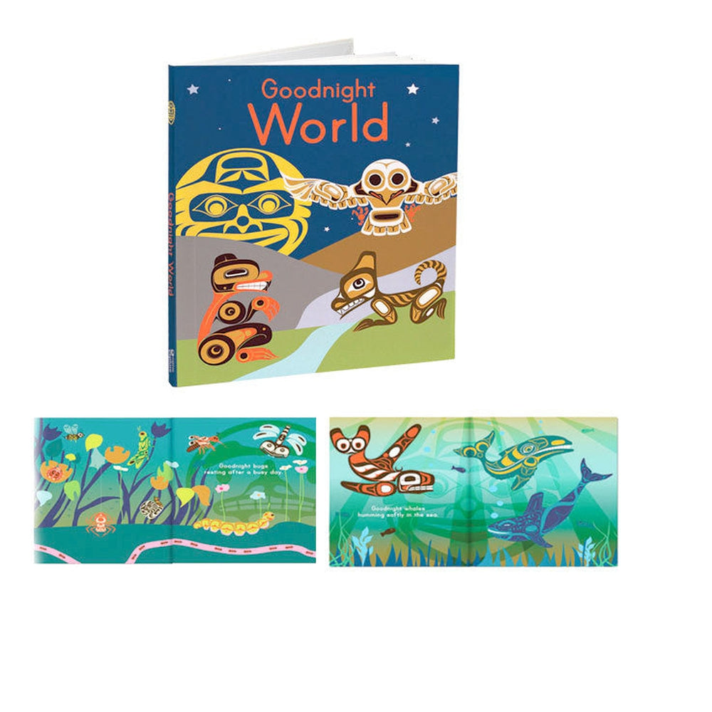 Goodnight World board book-books-Raincoast-Dilly Dally Kids