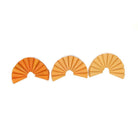 Grapat 36 orange wood mandala cones-blocks & building sets-Fire the Imagination-Dilly Dally Kids
