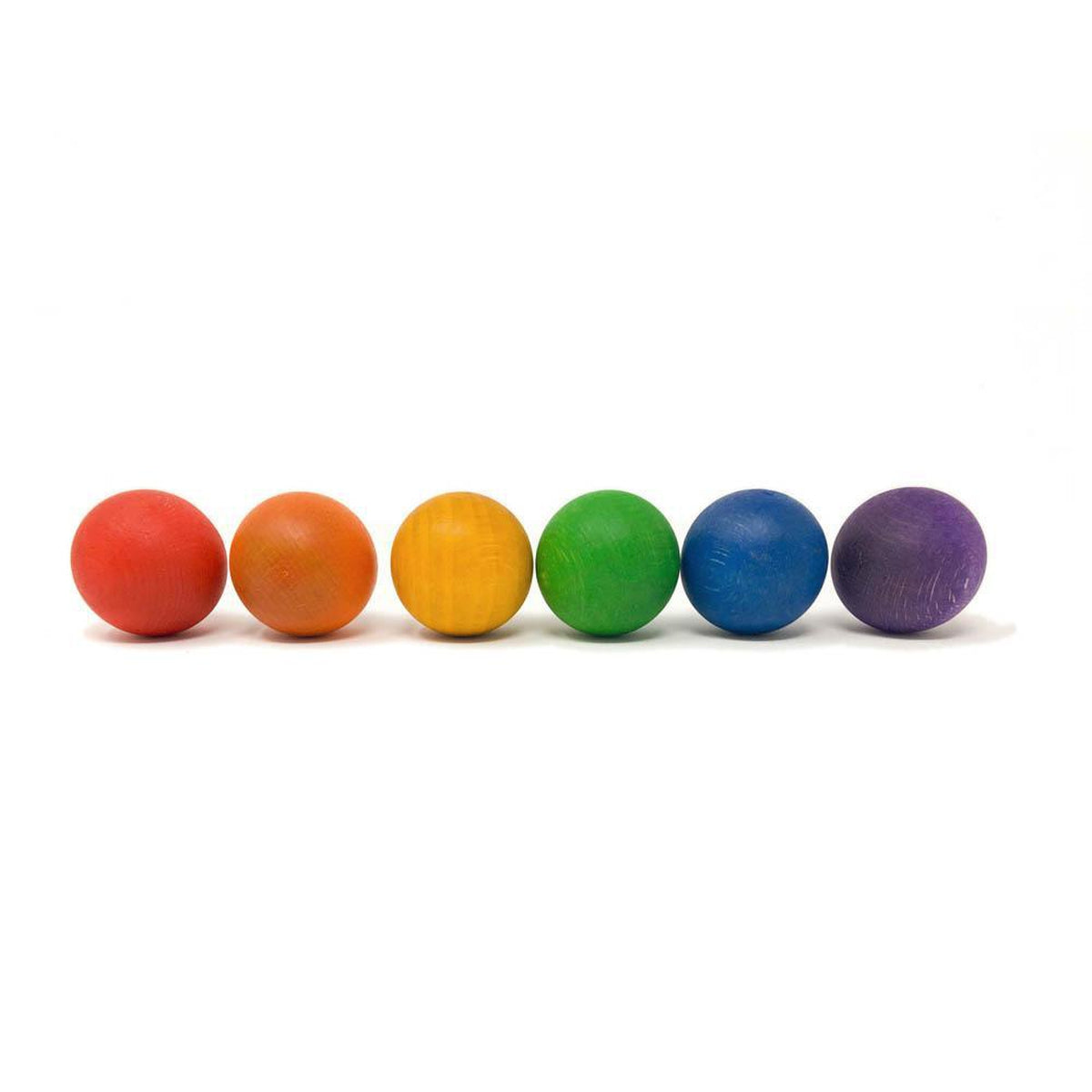 Grapat 6 coloured wood balls-blocks & building sets-Fire the Imagination-Dilly Dally Kids