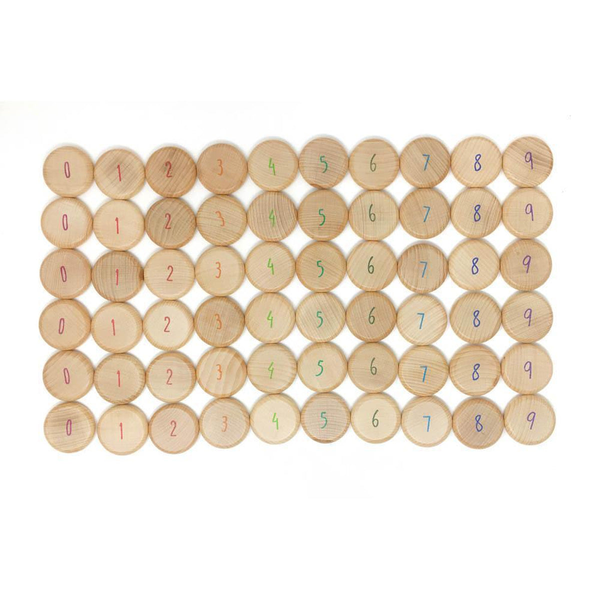 Grapat 60 wood coins to count-blocks & building sets-Fire the Imagination-Dilly Dally Kids