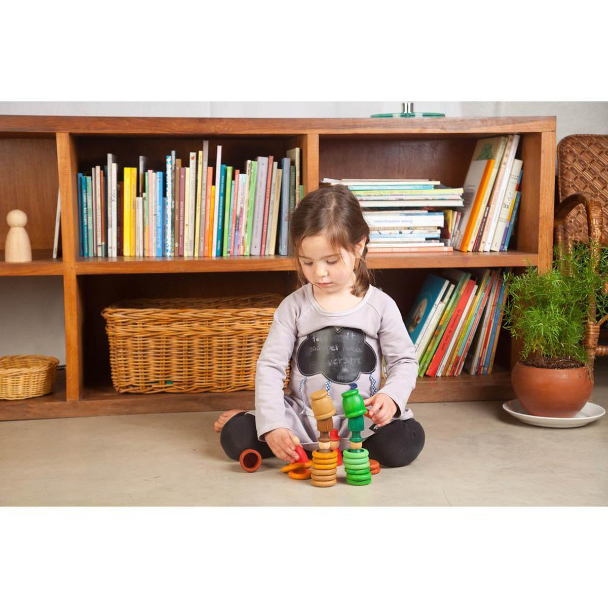 Grapat autumn wood nins, mates, rings, and coins-blocks & building sets-Fire the Imagination-Dilly Dally Kids