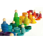 Grapat coloured nins 12 pieces-blocks & building sets-Grapat-Dilly Dally Kids