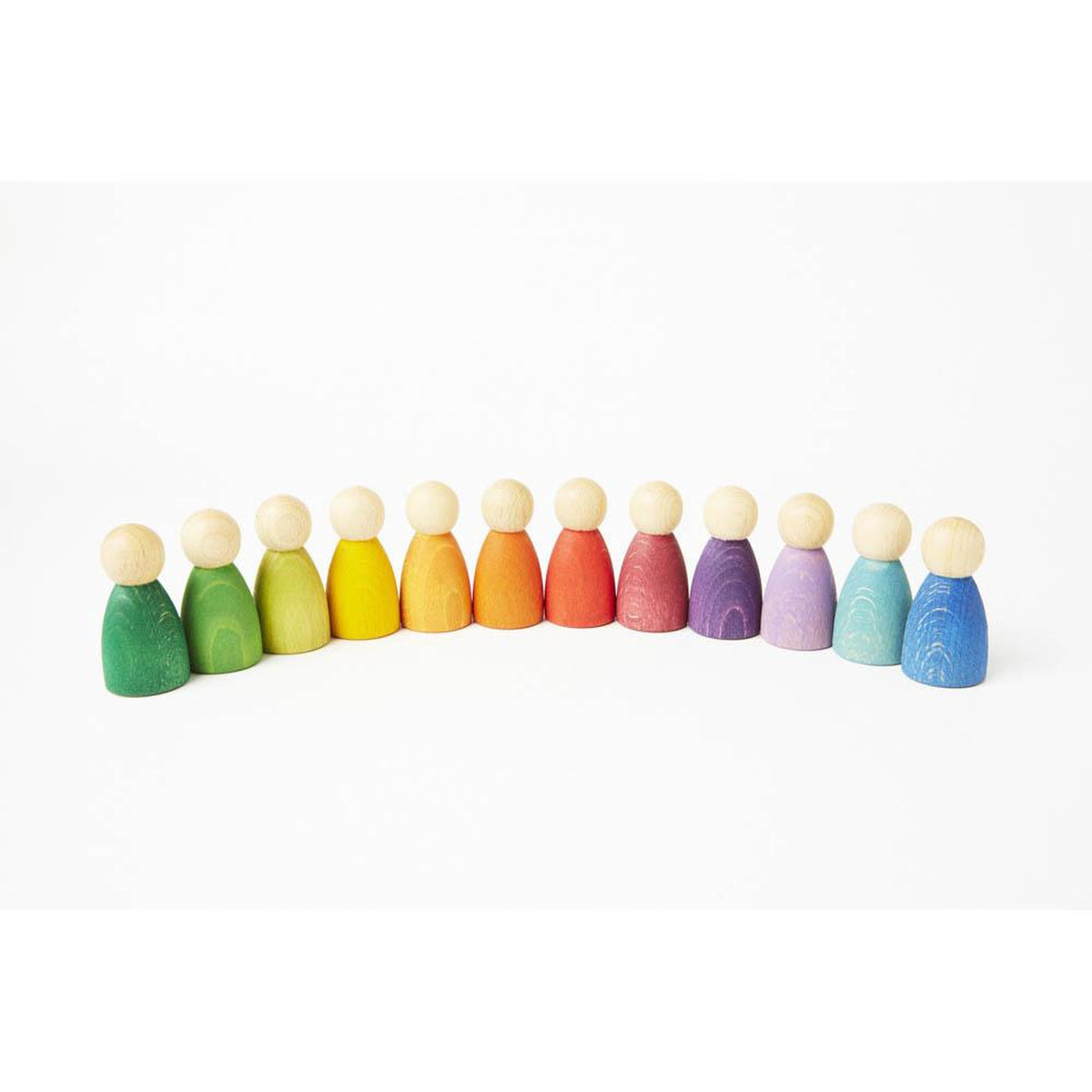 Grapat coloured nins 12 pieces-blocks & building sets-Grapat-Dilly Dally Kids