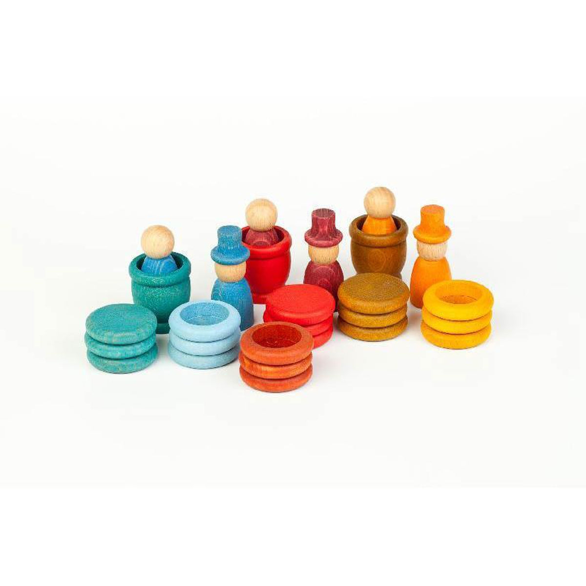 Grapat summer nins, mates, rings and coins-blocks & building sets-Grapat-Dilly Dally Kids