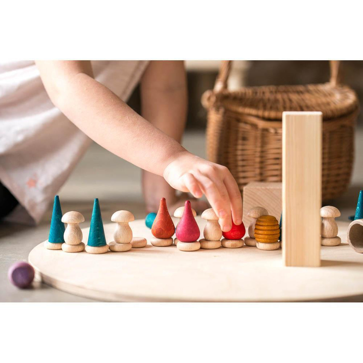 Grapat wood nins tomtens-blocks & building sets-Grapat-Dilly Dally Kids