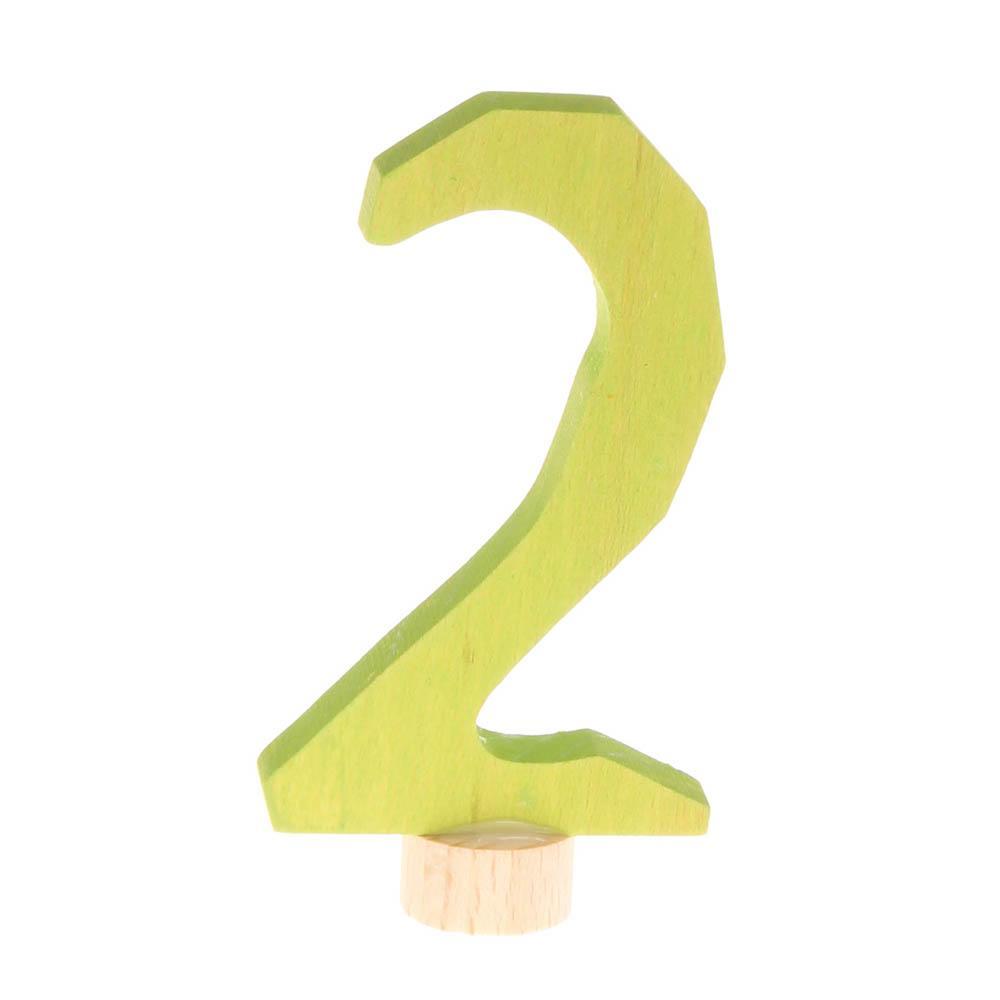 Grimm's birthday ring deco number 2-decor-Fire the Imagination-Dilly Dally Kids