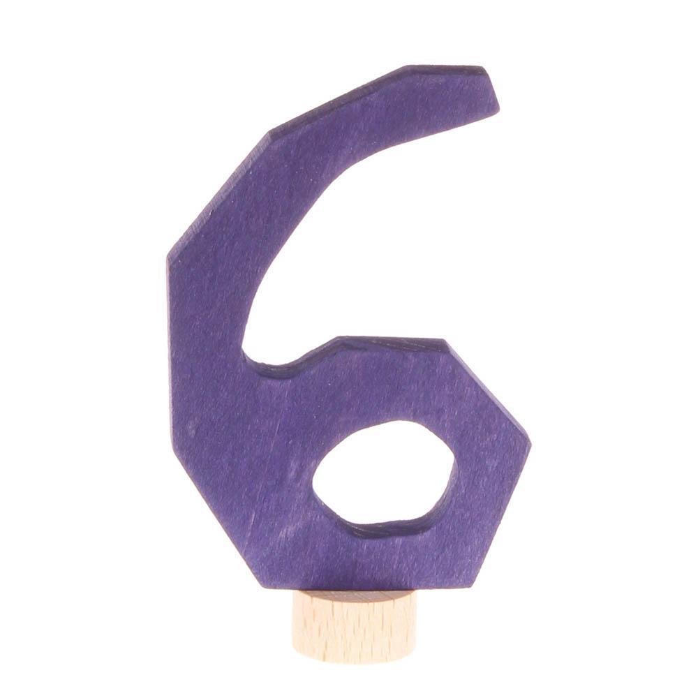 Grimm's birthday ring deco number 6-decor-Fire the Imagination-Dilly Dally Kids