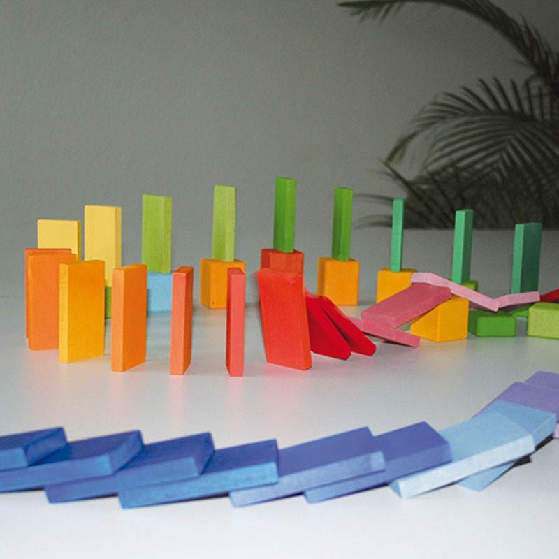 Grimm's colour charts rally block set-blocks & building sets-Fire the Imagination-Dilly Dally Kids