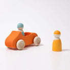Grimm's convertible car - orange-cars, boats, planes & trains-Fire the Imagination-Dilly Dally Kids