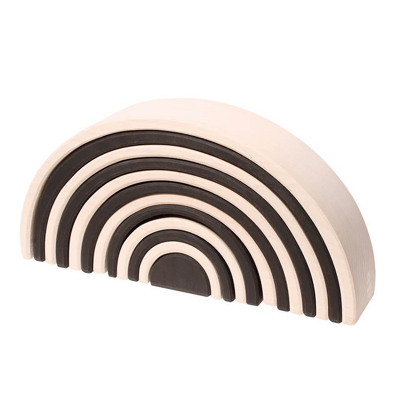 Grimm's large monochrome rainbow-blocks & building sets-Fire the Imagination-Dilly Dally Kids