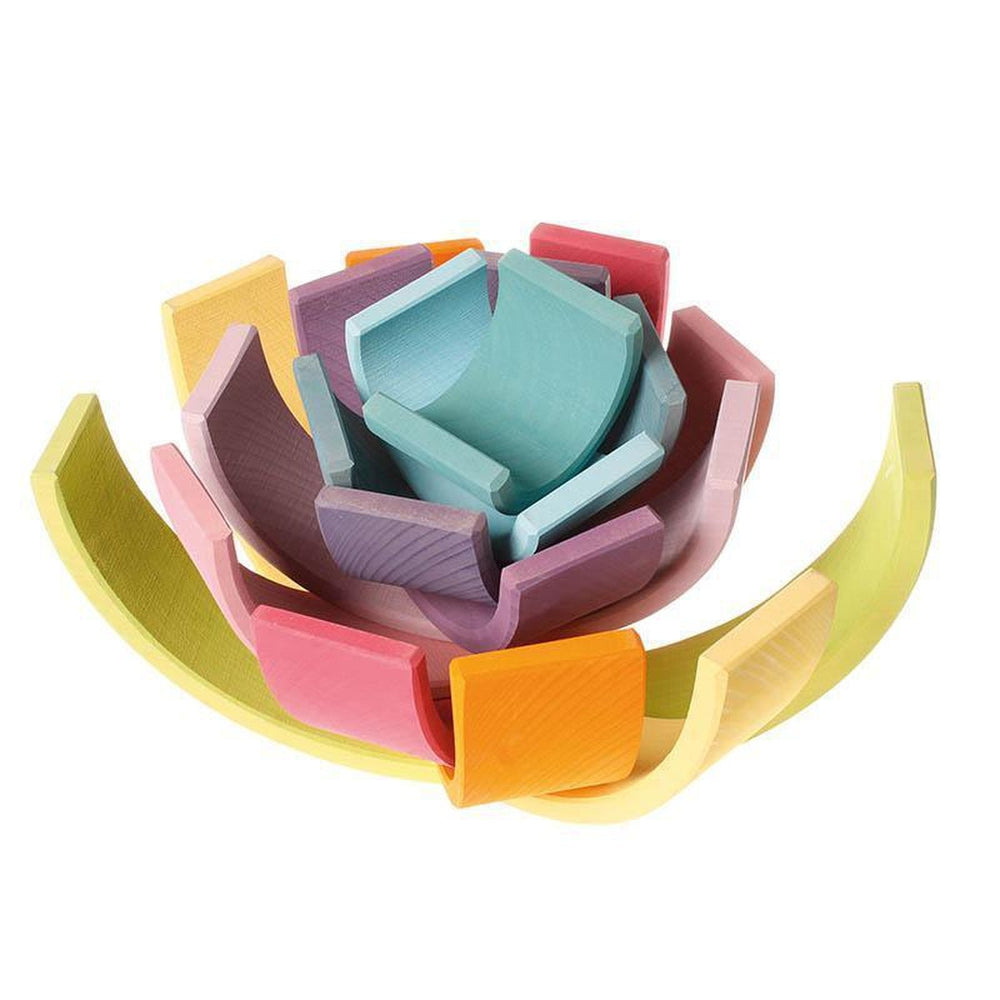 Grimm's large pastel rainbow-blocks & building sets-Fire the Imagination-Dilly Dally Kids