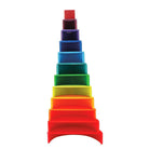 Grimm's large semi circles - rainbow-blocks & building sets-Fire the Imagination-Dilly Dally Kids