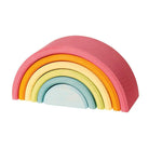 Grimm's medium pastel rainbow stacker-blocks & building sets-Fire the Imagination-Dilly Dally Kids
