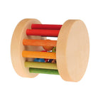 Grimm's mini rolling wheel with bells - rainbow-baby-Fire the Imagination-Dilly Dally Kids