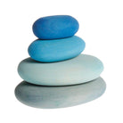 Grimm's river pebbles - blue-blocks & building sets-Fire the Imagination-Dilly Dally Kids