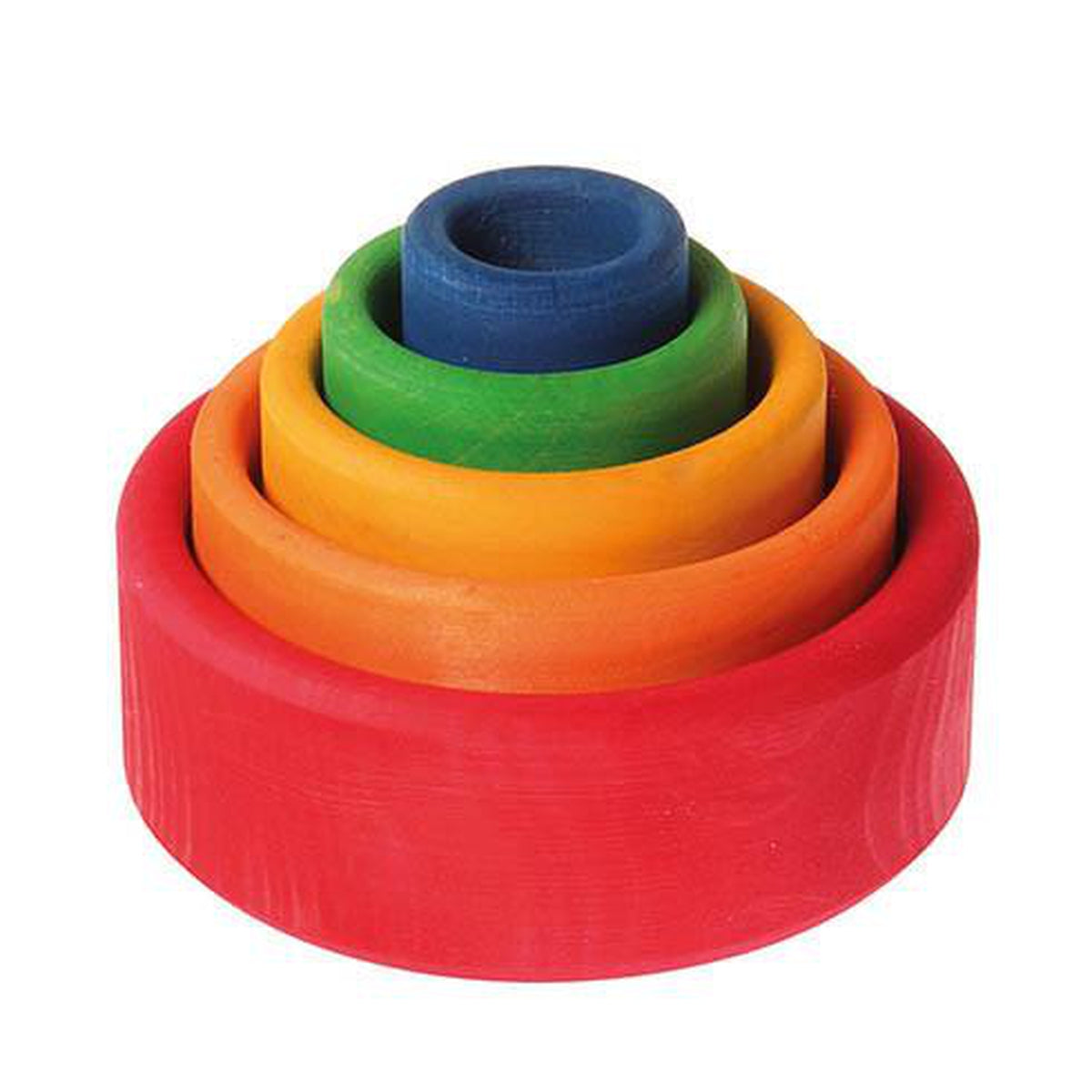 Grimm's stacking rainbow bowls-baby-Fire the Imagination-Dilly Dally Kids