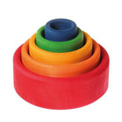 Grimm's stacking rainbow bowls-baby-Fire the Imagination-Dilly Dally Kids