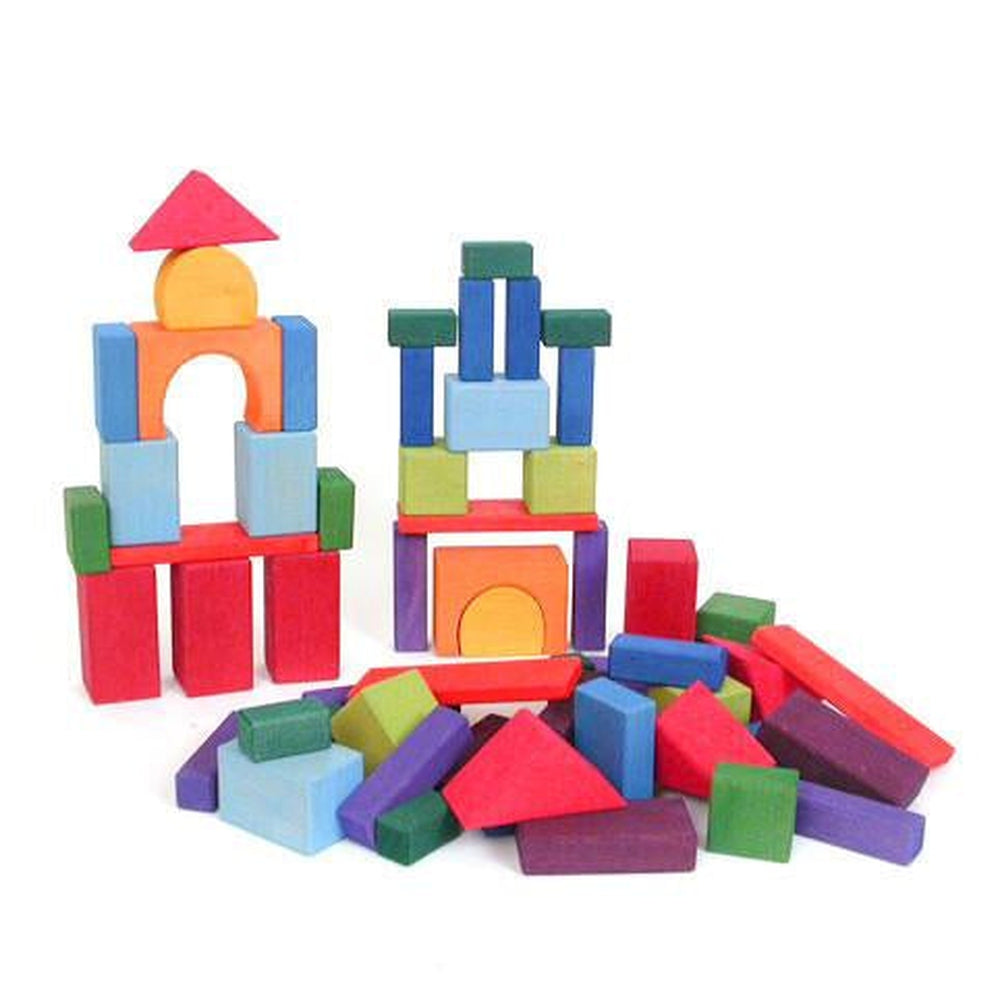 Grimm's wooden building blocks set of 30-blocks & building sets-Fire the Imagination-Dilly Dally Kids