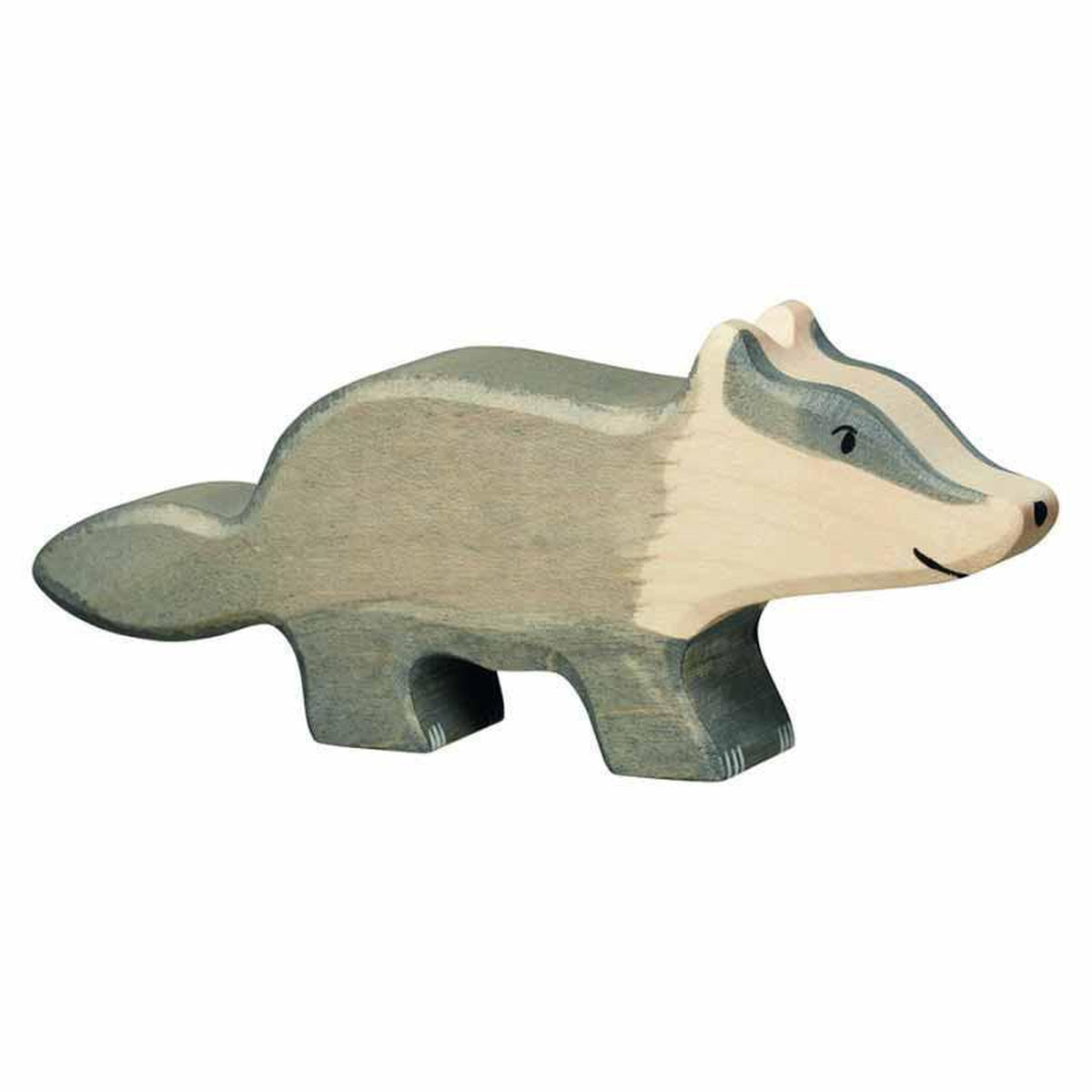 wooden badger-figures-Holztiger-Dilly Dally Kids