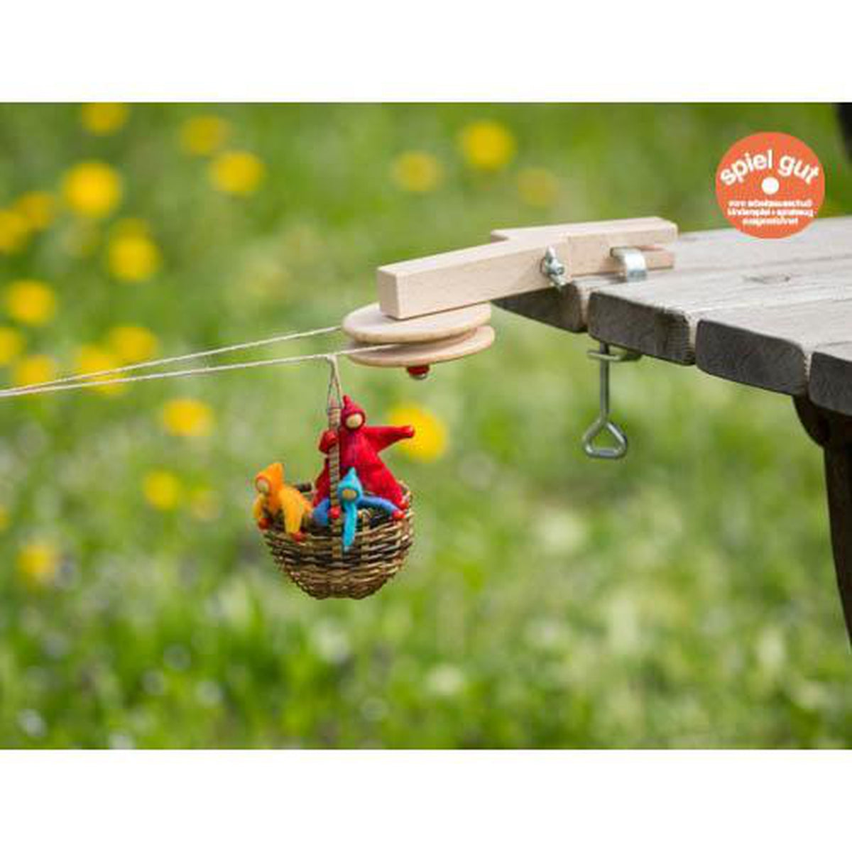 Kraul cable car with baskets kit-science & nature-Kraul-Dilly Dally Kids