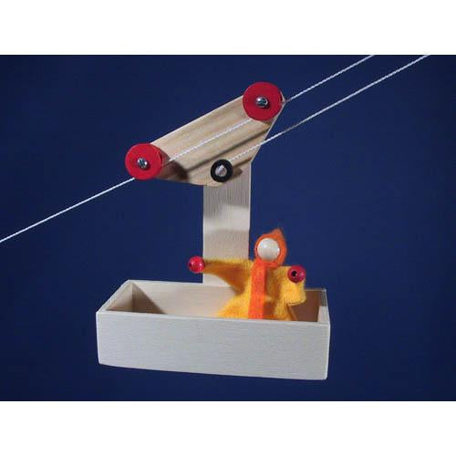 Kraul small wooden cable car-science & nature-Kraul-Dilly Dally Kids