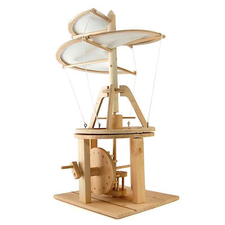 Leonardo da Vinci helicopter-science & nature-Pathfinders-Dilly Dally Kids